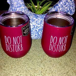 Rae Dunn insulated wine tumblers